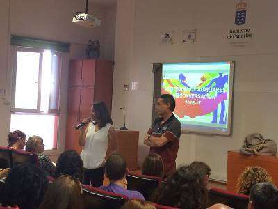 Auxiliares de conversación (Foto TA)